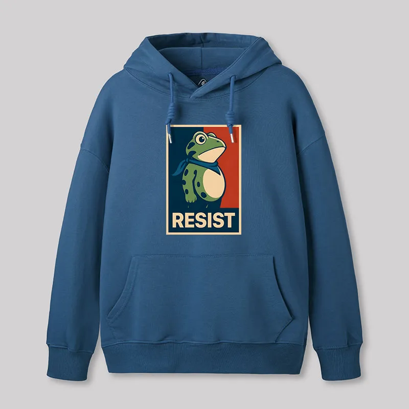Frog Protest Geek Hoodie - Image 3