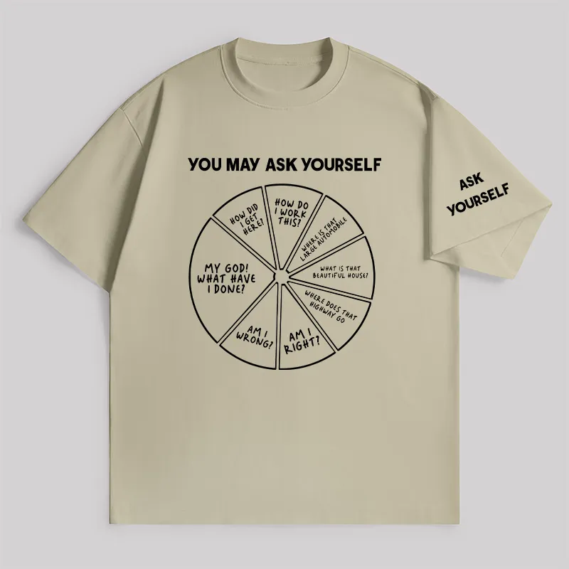 You May Ask Yourself Unisex Oversized T-shirt - Image 8