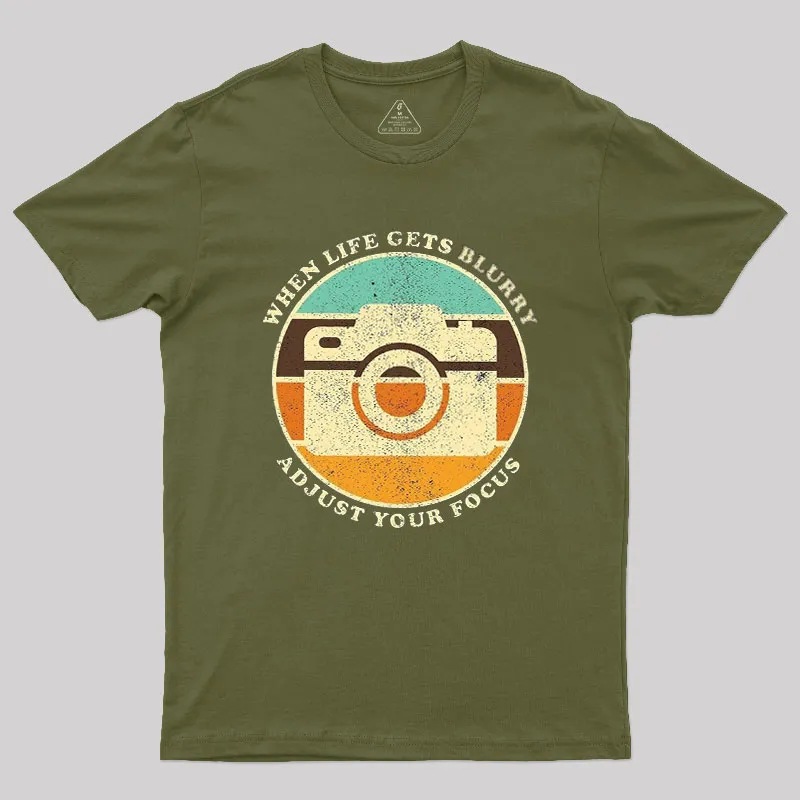 Vintage Camera Quote Geek T-Shirt