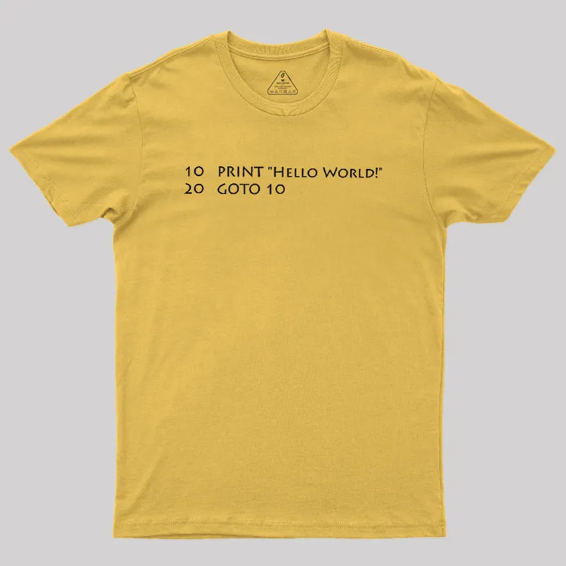 Hello World Geek T-Shirt - Image 8