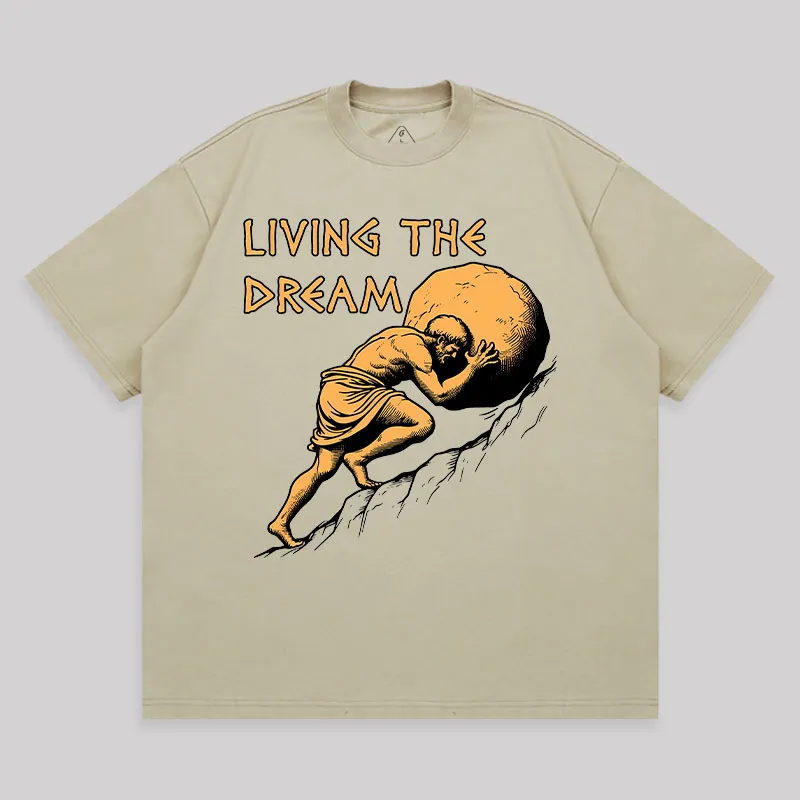 Living The Dream Unisex Oversized T-shirt - Image 8