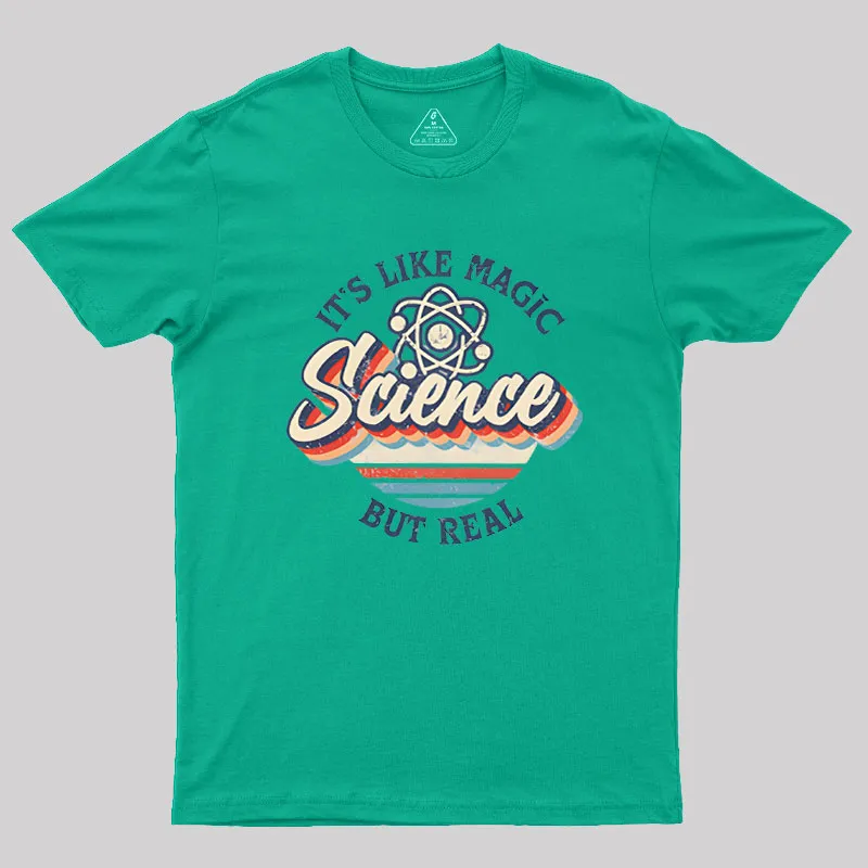 Science Magic Vintage Geek T-Shirt - Image 5