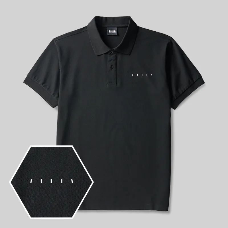 Alien Geek Embroidered Polo Shirts