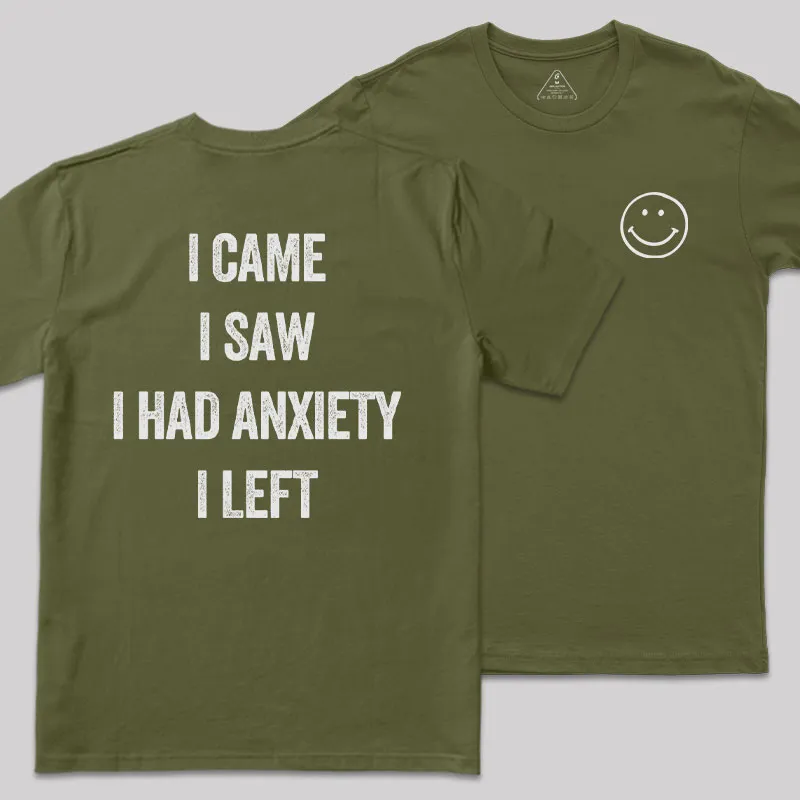 Social Anxiety Chronicles Front and Back Printed Geek T-Shirt - Image 3