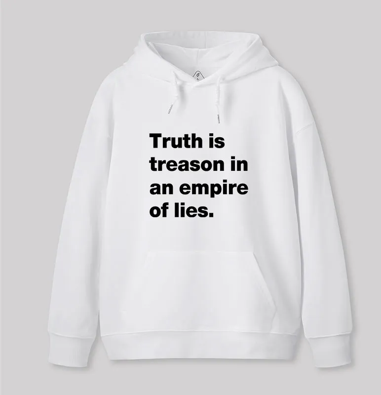 Truth Is Treason In An Empire Of Lies Geek Hoodie - Image 5