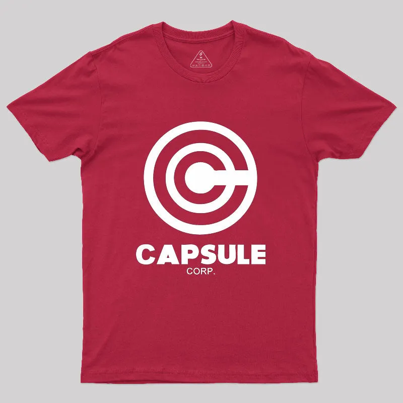 Capsule Corp DBZ Geek T-Shirt - Image 5