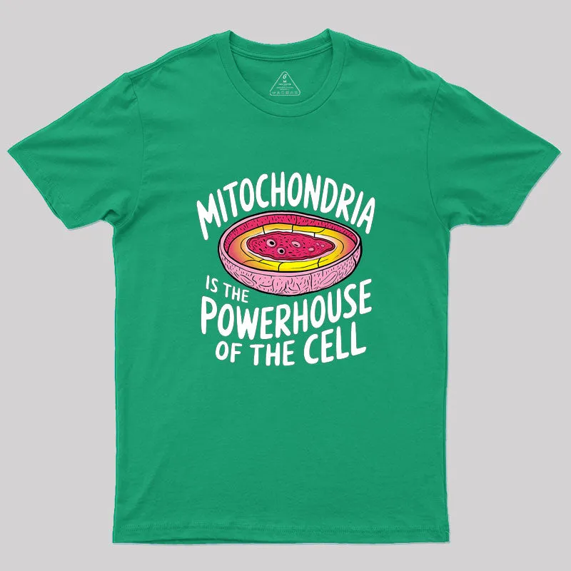 Biologist Humor Mitochondria Geek T-Shirt - Image 9
