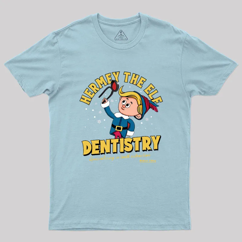 Hermey The Elf Dentistry Geek T-Shirt - Image 9