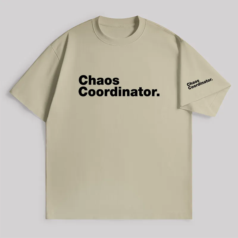 Chaos Coordinator Unisex Oversized T-shirt - Image 8