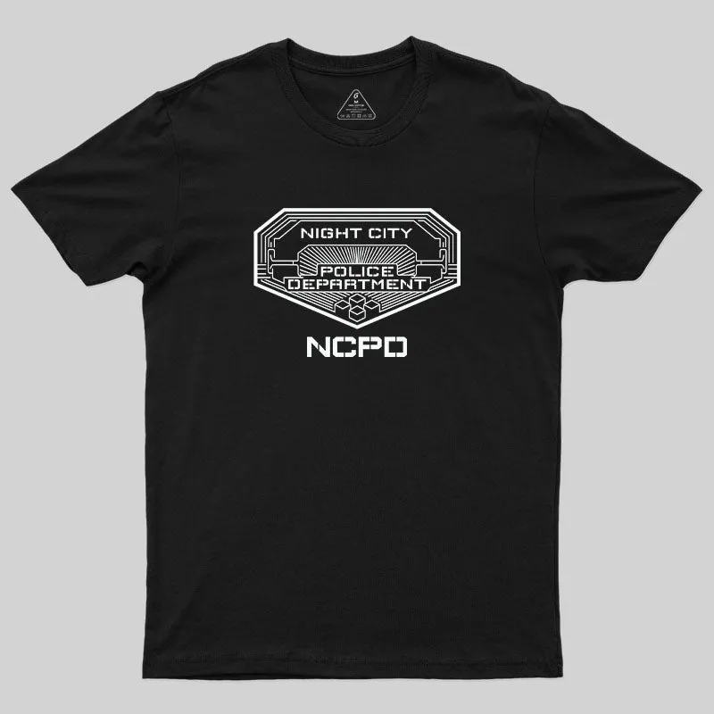 NCPD-Cyberpunk 2077 T-Shirt