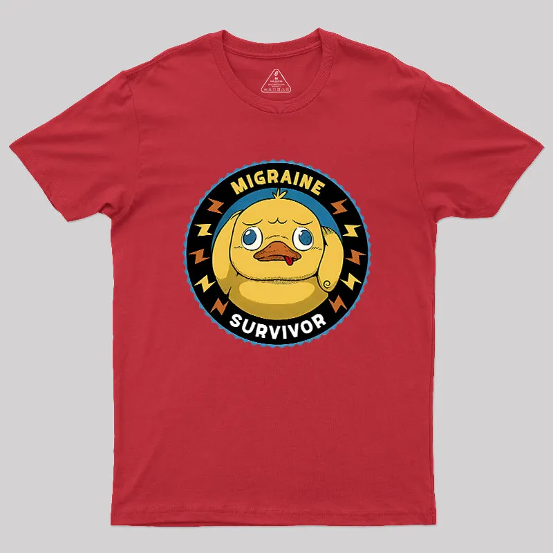 Migraine Survivor Geek T-Shirt - Image 5