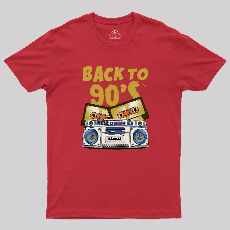 Back To 90s Geek T-Shirt - Image 4