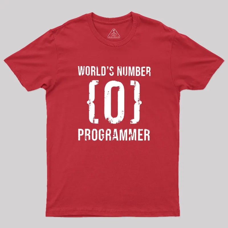 World's Number Programer Geek T-Shirt - Image 5