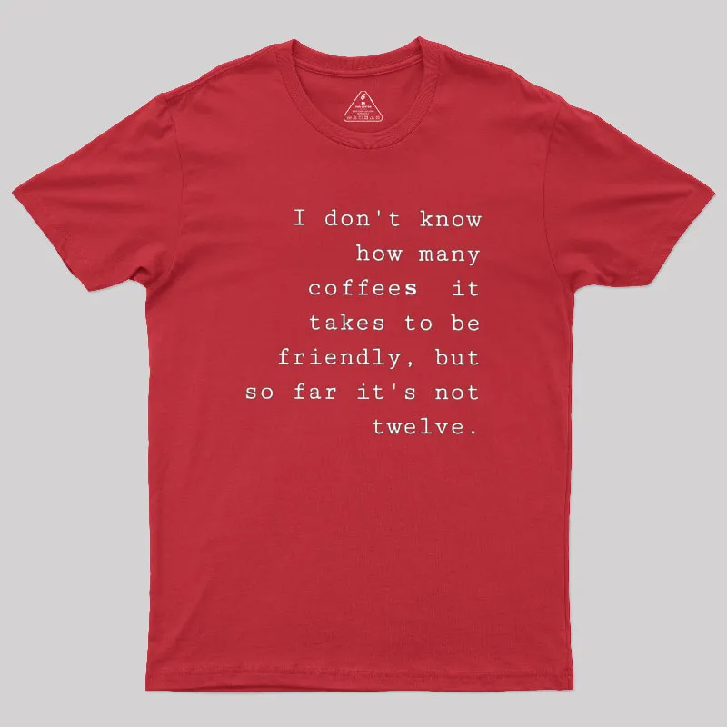 Coffee Demand Geek T-Shirt - Image 5