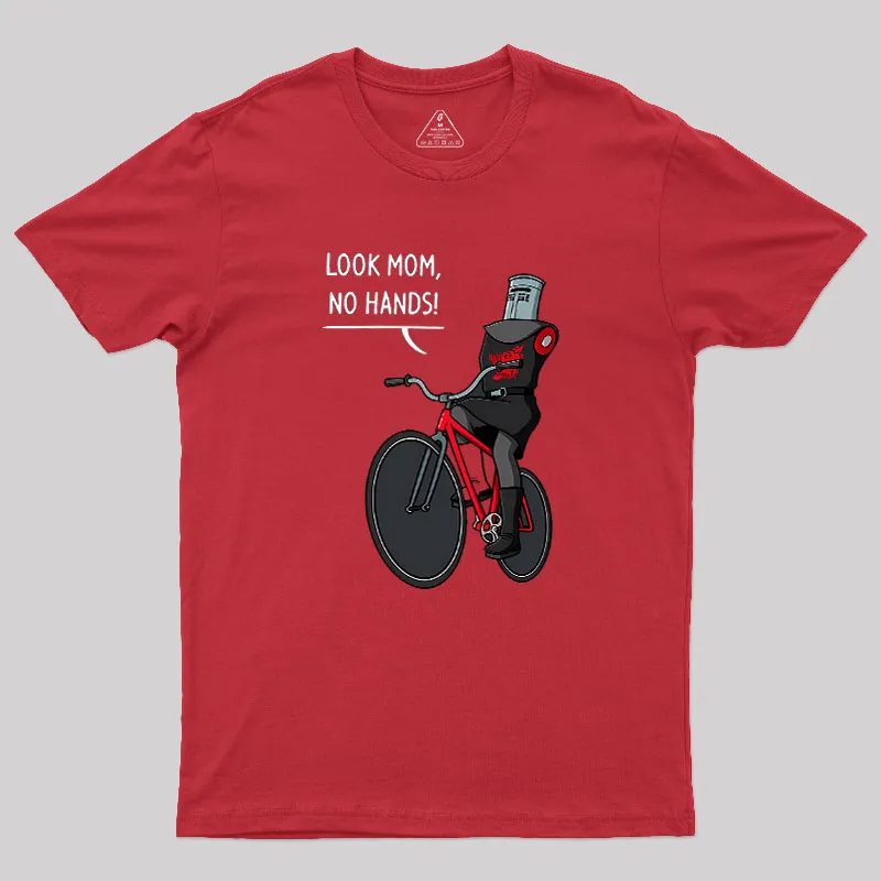 No hands! Geek T-Shirt - Image 5