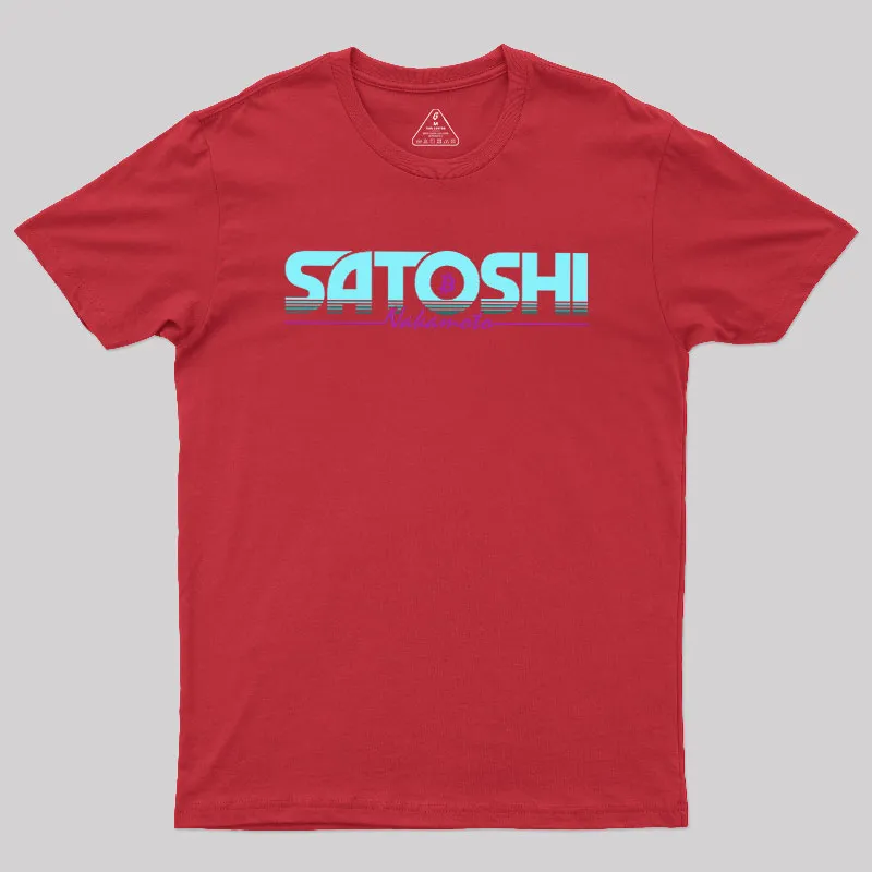 Satoshi Nakamoto Geek T-Shirt - Image 5