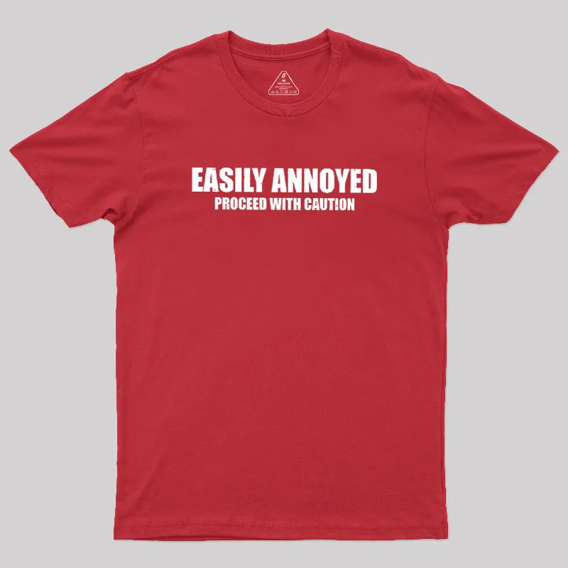 Easily Annoyed Geek T-Shirt - Image 5