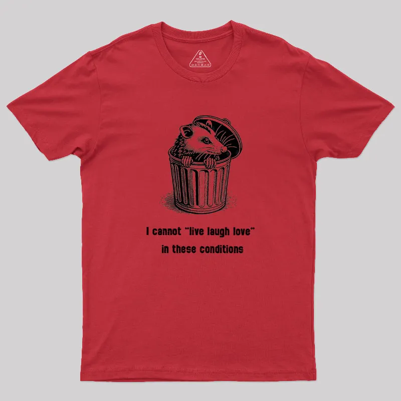 Live Laugh Love Geek T-Shirt - Image 4