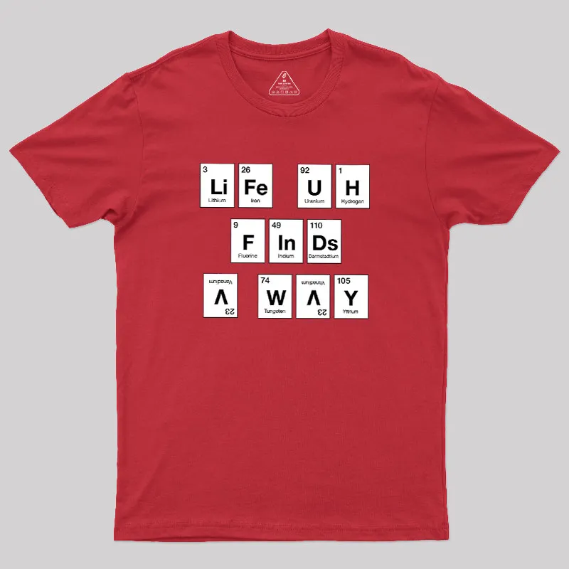 Life Finds a Way, Periodically... Geek T-Shirt - Image 5