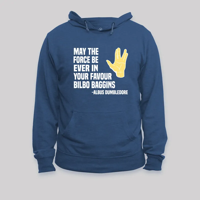 May The Force Be Ever In Your Favour Geek Hoodie