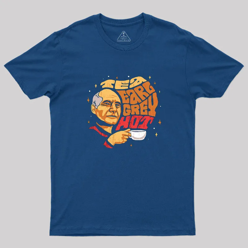 Alternative view of Psychedelic Space Tea Geek T-Shirt