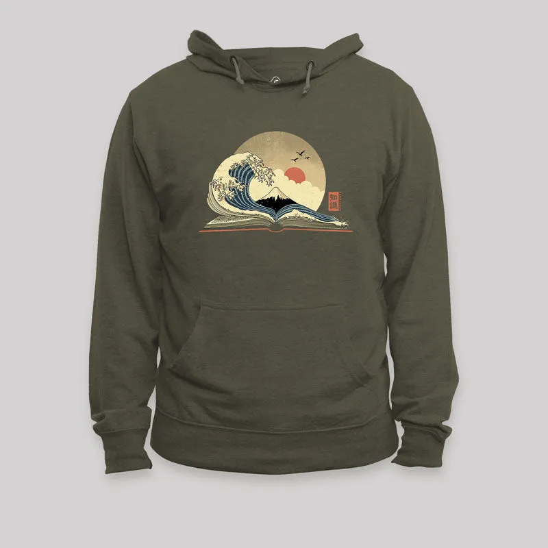 The Great Wave of Knowledge Geek Hoodie