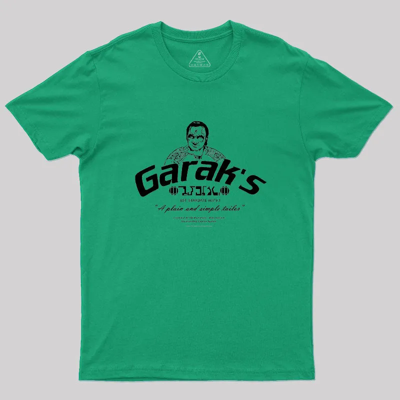 Deep Space Nine Garak's 'A plain and simple tailor' Geek T-Shirt - Image 5
