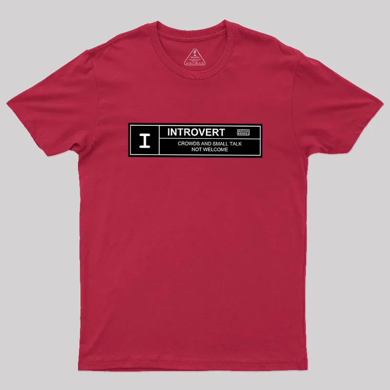 Introvert Movie Rating Geek T-Shirt - Image 5