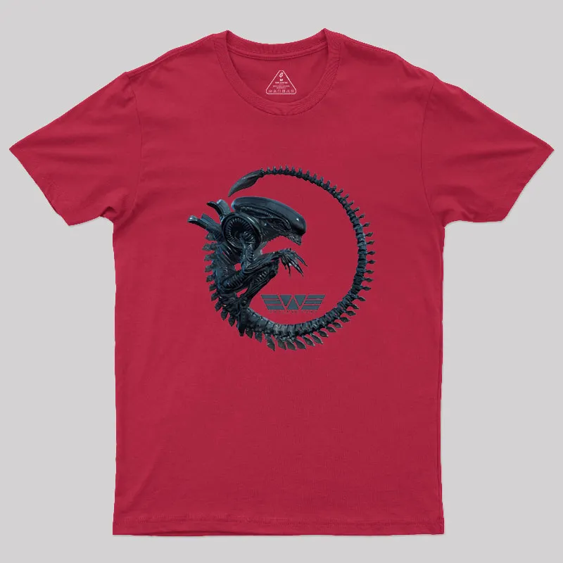 Xenomorph Geek T-Shirt - Image 5