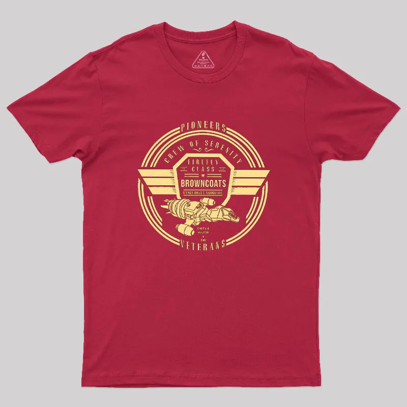 Crew Of Serenity Firefly Geek T-Shirt - Image 4