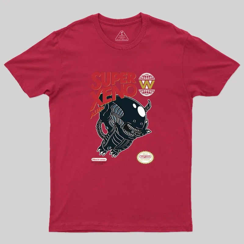 Super Xeno Alien Geek T-Shirt - Image 5