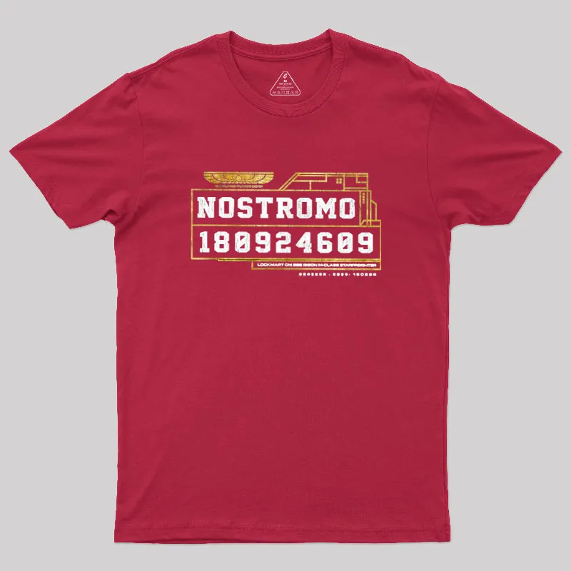 USCSS Nostromo Geek T-Shirt - Image 4