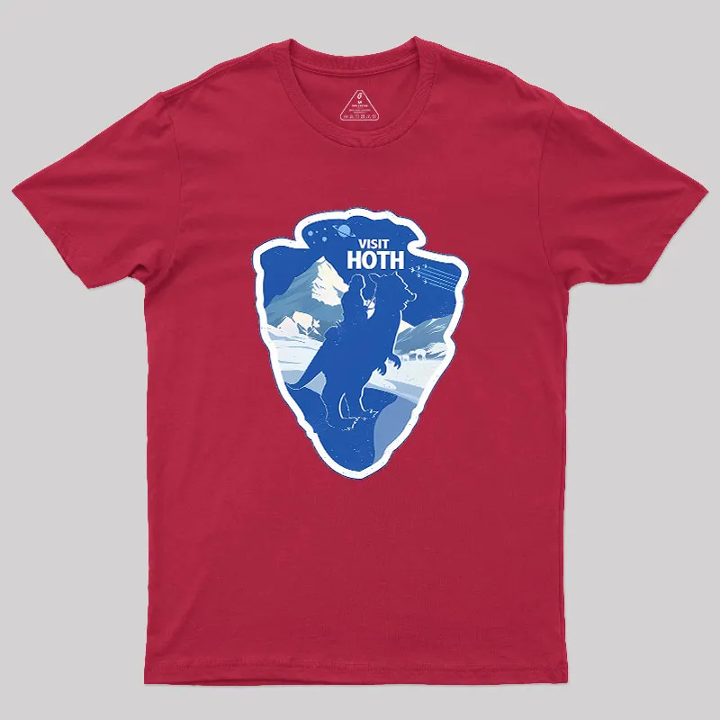 Visit Ice Planet Geek T-Shirt - Image 5