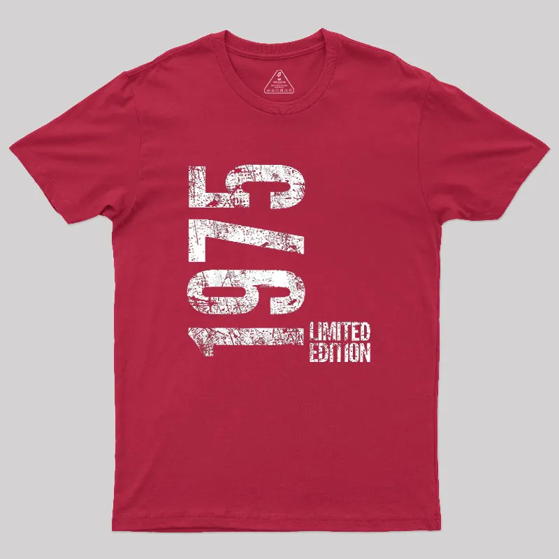 Years Old Vintage 1975 Geek T-Shirt - Image 5