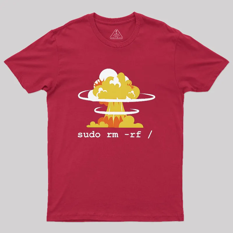 Linux - Funny Linux Command Sudo Geek T-Shirt - Image 4