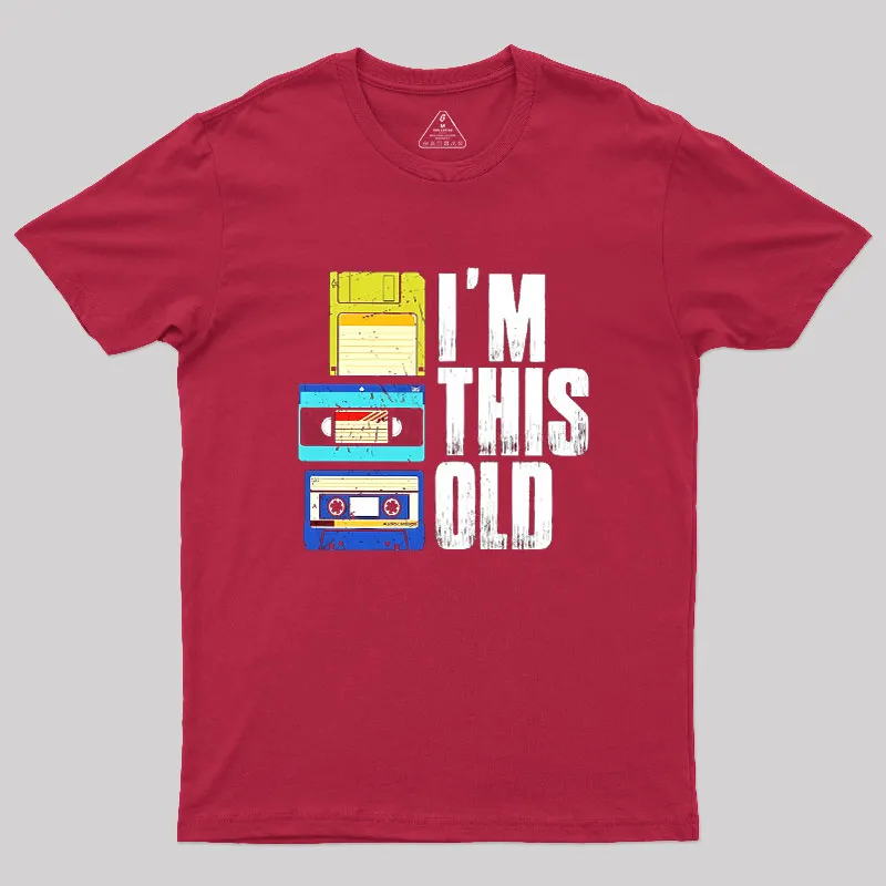 I Am This Old Geek T-Shirt - Image 5
