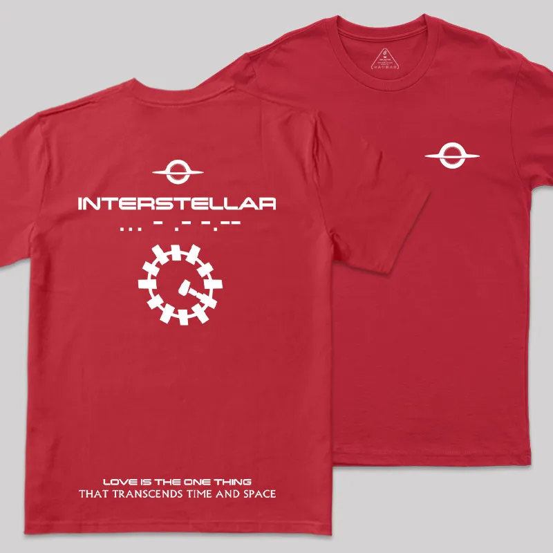 Interstellar Front and Back Printed Geek T-Shirt - Image 4