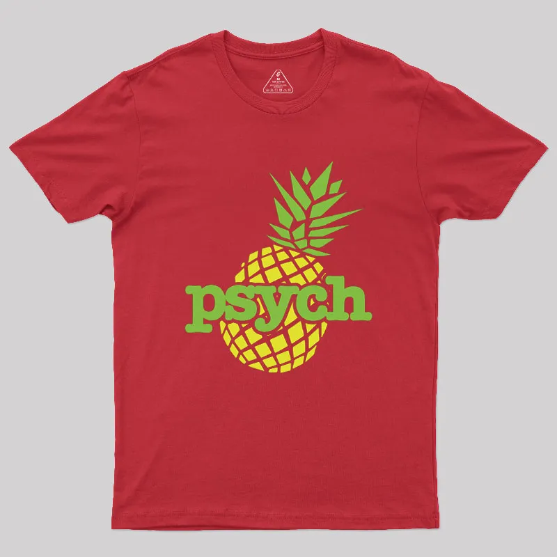 Psych Pineapple Geek T-Shirt - Image 4