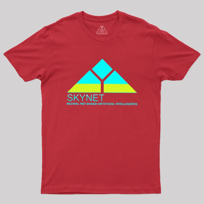 Skynet Time Geek T-Shirt - Image 4