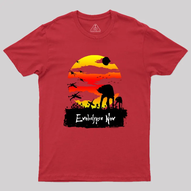 Ewokalypse Now Geek T-Shirt - Image 4
