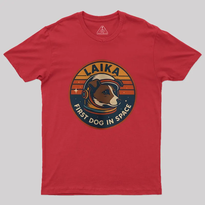Laika Space Geek T-Shirt - Image 5