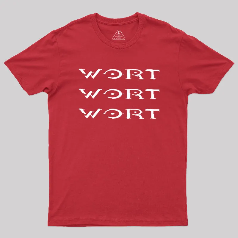 Wort Wort Wort Geek T-Shirt - Image 4