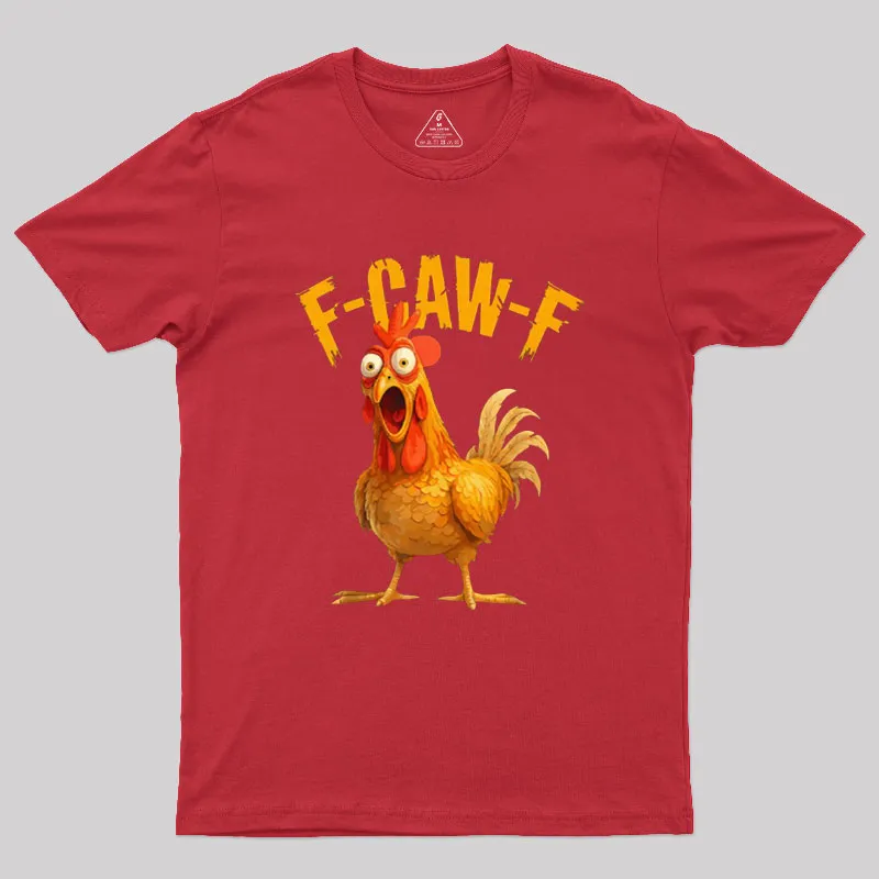 F-Caw-F Geek T-Shirt - Image 5