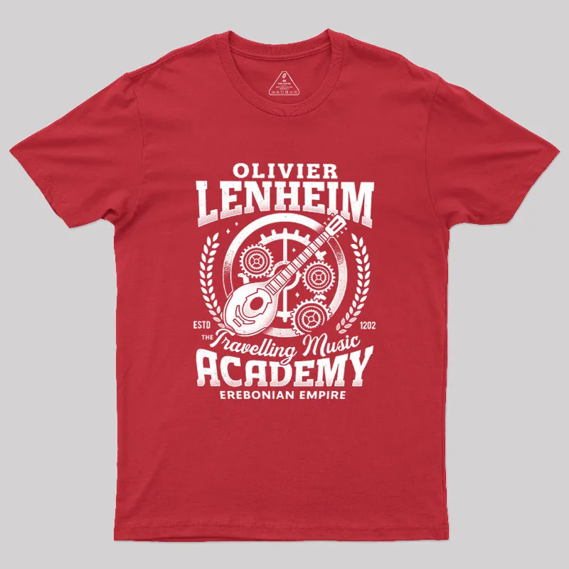 Olivier Lenheim Academy Geek T-Shirt - Image 4