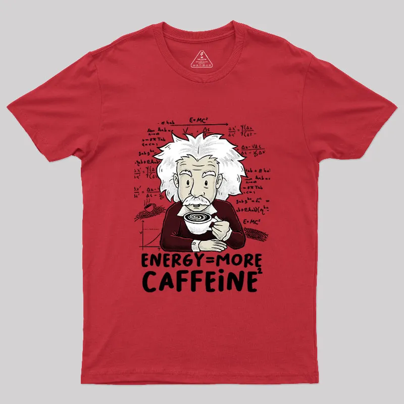 More Caffeine Geek T-Shirt - Image 3