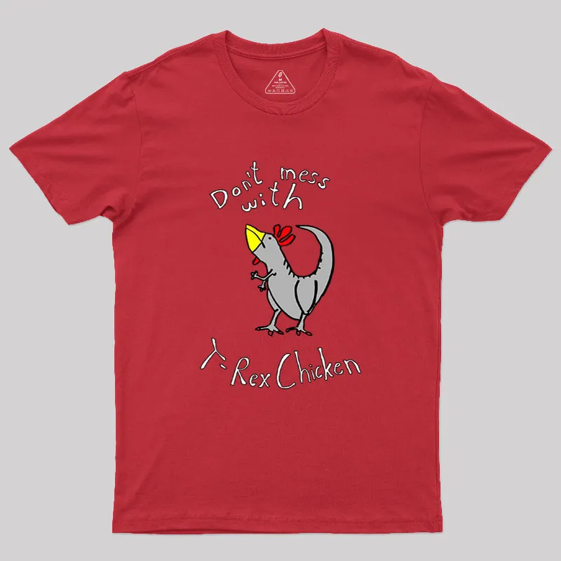 T-Rex-Chicken Geek T-Shirt - Image 5