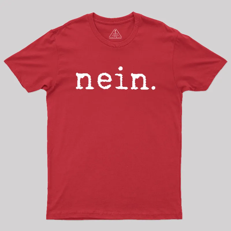 Nein Geek T-Shirt - Image 5