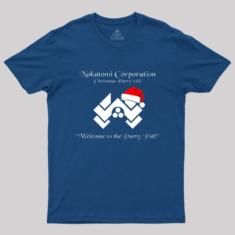 Alternative view of Nakatomi Corporation Christmas Party T-Shirt