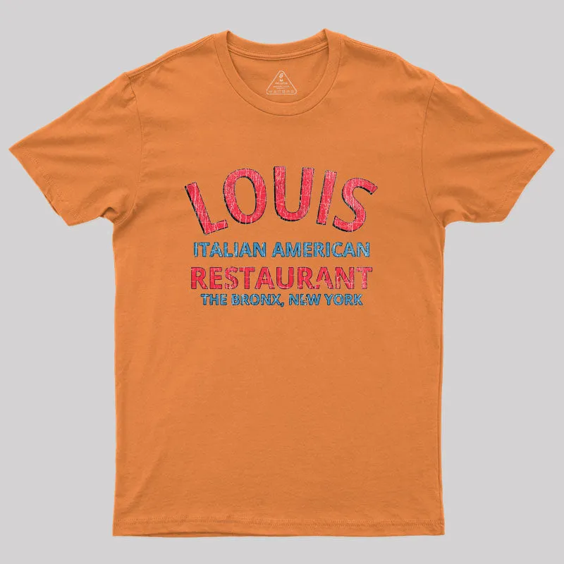 Louis Restaurant Godfather Geek T-Shirt - Image 7