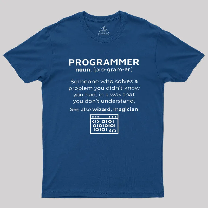 Funny Programmer Definition T-Shirt - Image 2
